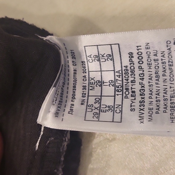 Guess Skinny Jeans Grey Size 29 Distressed Low Rise - Picture 9 of 10